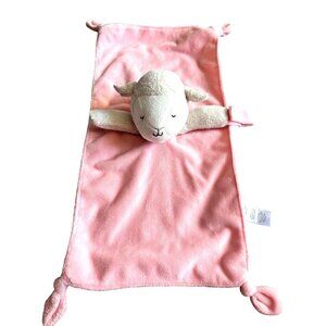 Lovey Security Blanket Carters Pink Lamb Plush Soft Fleece Baby Comfort